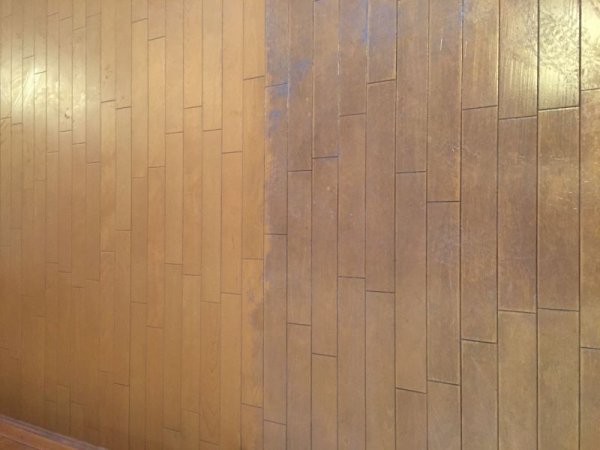 画像4: フローリング剥離洗浄ワックス仕上げ